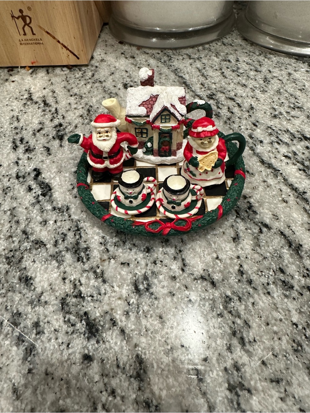 Mini Christmas Tea Set - Picture 2 of 8